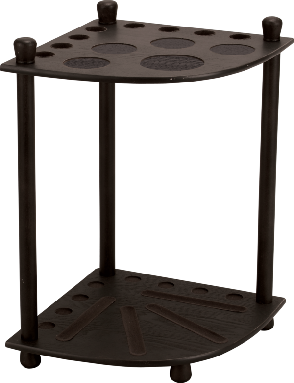 Standard 8 Cue Corner Floor Rack - Midnight